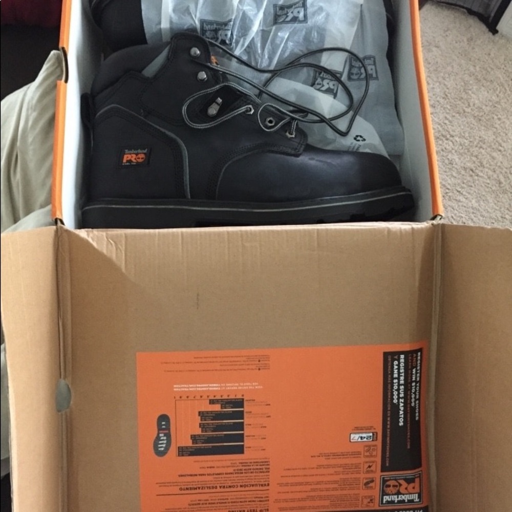 Timberland PRO Pit Boss Steel Toe work boots